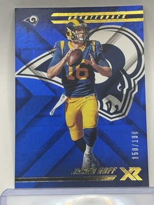 2018 Panini XR #89 Jared Goff Blue #/199