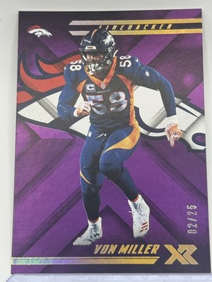 2018 Panini XR #40 Von Miller Purple #/25