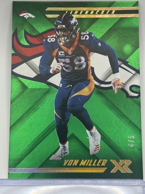 2018 Panini XR #40 Von Miller Green #/5