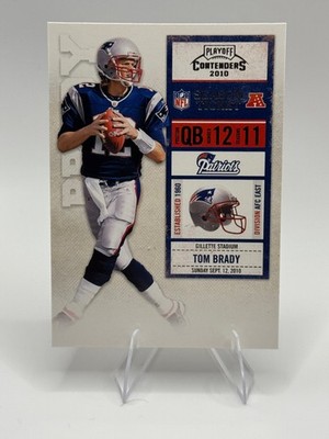 2010 Playoff Contenders #058 Tom Brady
