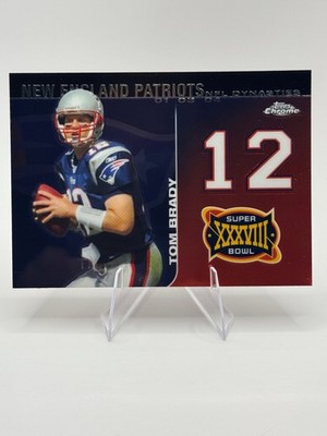 2008 Topps Chrome #DYNC-TB Tom Brady Dynasties