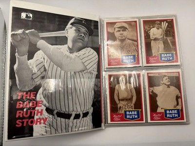 1989 CMC Babe Ruth Limited Edition Complete Set #1-12 + Original Binder MLB