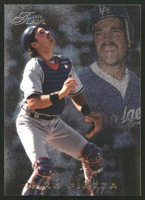1996 Flair #298 Mike Piazza