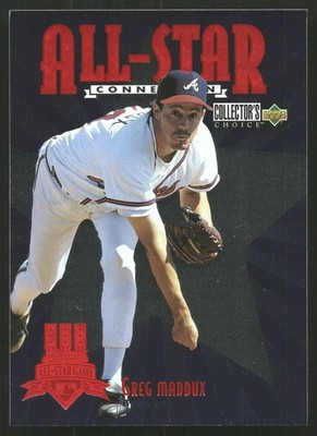 1997 Collector’s Choice #36 Greg Maddux All-Star Connection