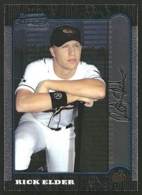 1999 Bowman Chrome #102 Rick Elder