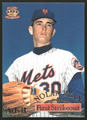 1996 Pacific Advil Nolan Ryan #1a Nolan Ryan Retail