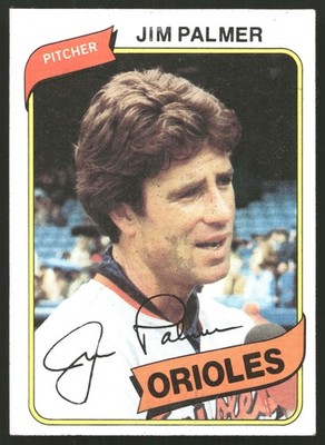 1980 Topps #590 Jim Palmer
