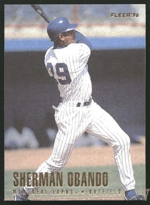 1996 Fleer Update #U149 Sherman Obando