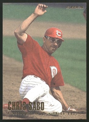 1996 Fleer Update #U125 Chris Sabo