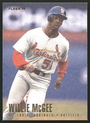 1996 Fleer Update #U191 Willie McGee