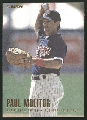 1996 Fleer Update #U56 Paul Molitor