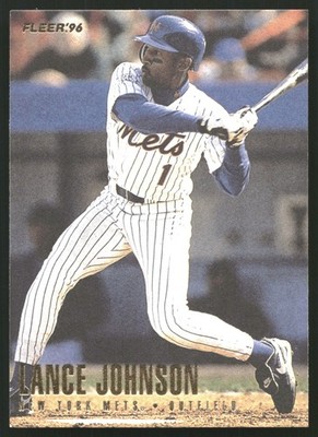1996 Fleer Update #U158 Lance Johnson