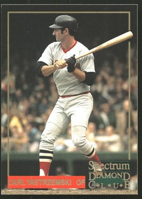 1993 Spectrum Diamond Club #NNO Carl Yastrzemski Promos