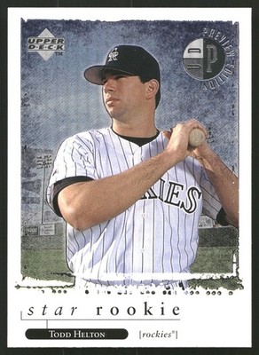 1998 Upper Deck #4 Todd Helton Rookie Edition Preview