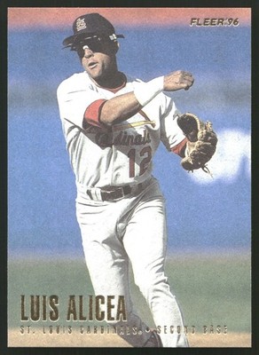 1996 Fleer Update #U181 Luis Alicea