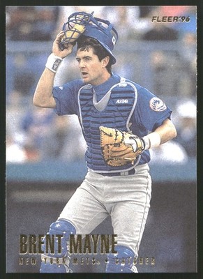 1996 Fleer Update #U159 Brent Mayne