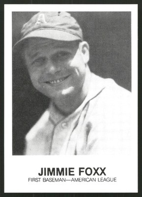 1983 TCMA Renata Galasso 1933 All-Stars #40 Jimmie Foxx