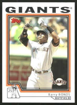 2004 Topps Traded & Rookies #T221 Barry Bonds