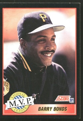 1991 Score #876 Barry Bonds