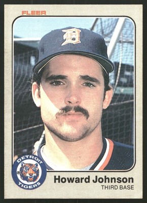 1983 Fleer #332 Howard Johnson