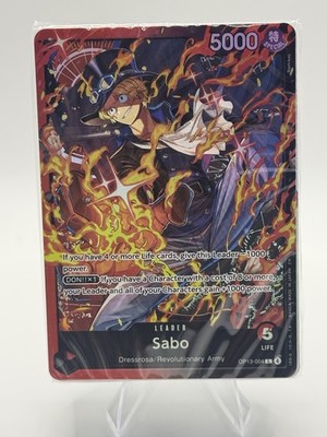 Sabo (OP13-004) OP13-004 Starter Deck 35: Red/Black Sabo Foil